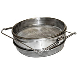 Edelstahl Honigsieb Doppelsieb Filter Typ1 Klassische Bauart Bienenzucht Ausrüstung Werkzeuge