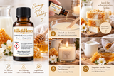 Milk & Honey Duftöl 30 ml – Milch & Honig Duft für Kerzen & Seifen