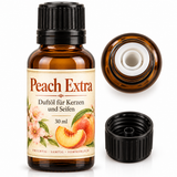 Peach Extra Duftöl 30 ml – Pfirsich Duftöl für Kerzen und Seifen