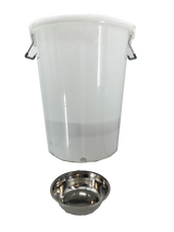 Dampfwachsschmelzer mit Edelstahl Filtereinsatz Wachsschmelzer 100l