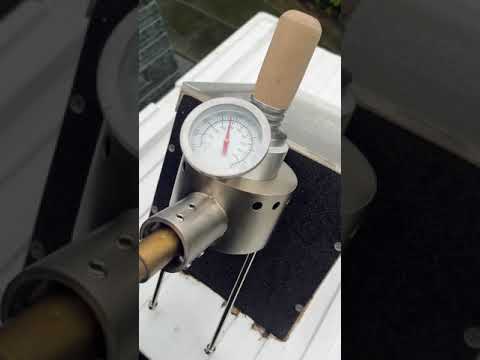 Oxalsäure Verdampfer Sublimator mit Gas Brenner und Thermometer Varroa Varrox Sublimox