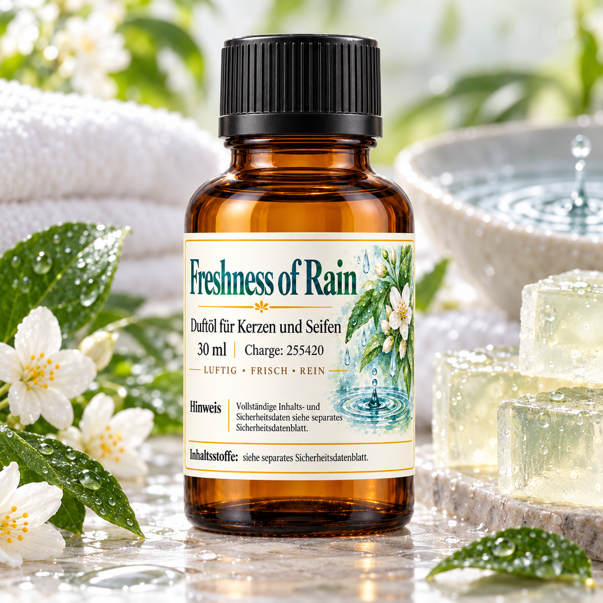 Freshness of Rain Duftöl 30 ml – frischer Duft für Kerzen & Seifen