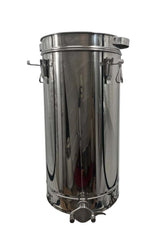 Tamis conique fin en acier inoxydable, tamis pointu pour récipient de 30/35 kg, tamis filtrant fin