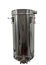 Edelstahl Feinsieb Kegelsieb Spitzsieb für 50Kg Behälter Feinfiltersieb