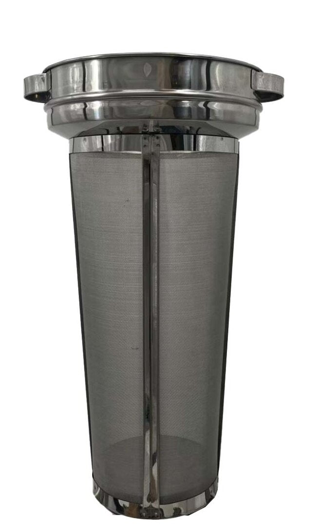 Edelstahl Feinsieb Kegelsieb Spitzsieb für 50Kg Behälter Feinfiltersieb