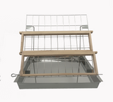 Plats de débouchage simples en inox pour découvrir les nids d'abeilles