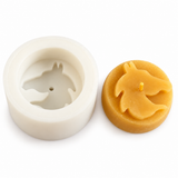 Stampo in silicone per colata portacandela tealight „Angelo“ – realizza da te piccole candele in cera d’api con motivo angelo (Copia) 