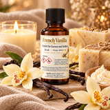 French Vanilla Fragrance Oil 30 ml – Vanilla fragrance for candles & soaps 
