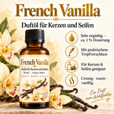 French Vanilla Fragrance Oil 30 ml – Vanilla fragrance for candles & soaps 